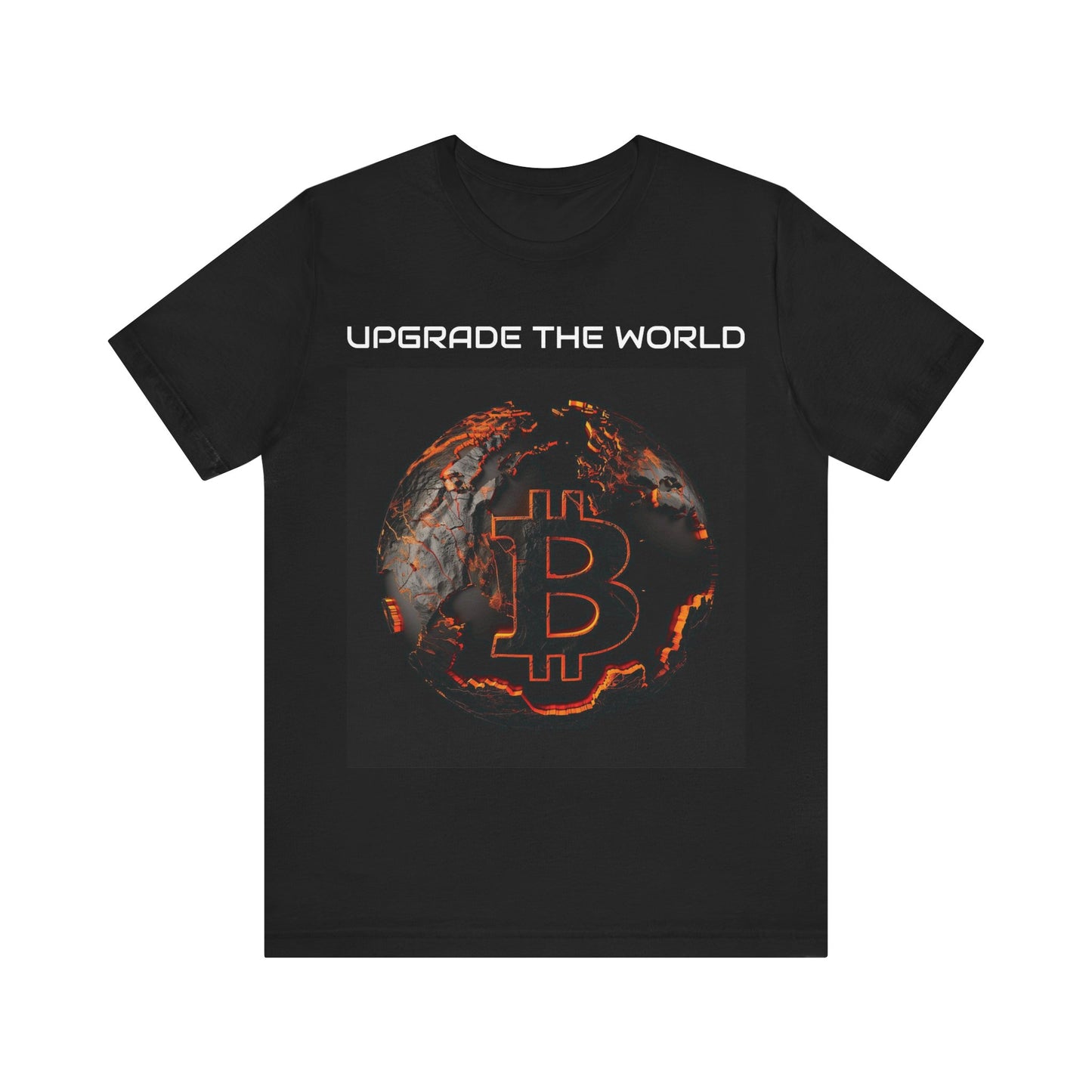 Bitcoin | Upgrade The World | T-Shirt